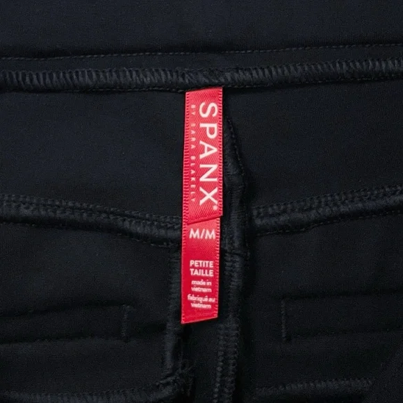 Spanx SPANXsmooth PerfectFit Ponte Flare Pant in Classic Black - Picture 10 of 11